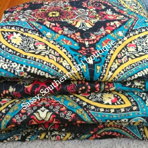 🆕⭐Boho quilt and shams bedding - Picture 2 of 9